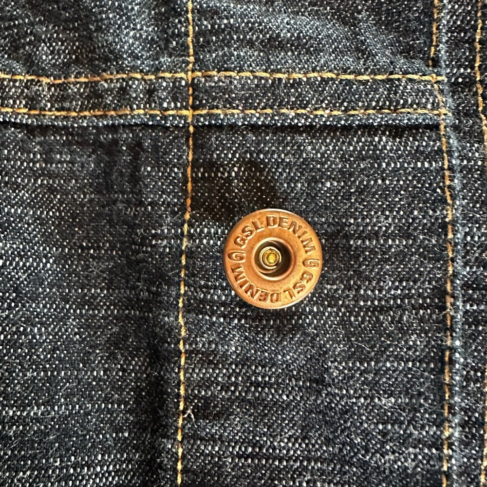 Black GSL Denim Jeans Coat - Picture 7 of 10